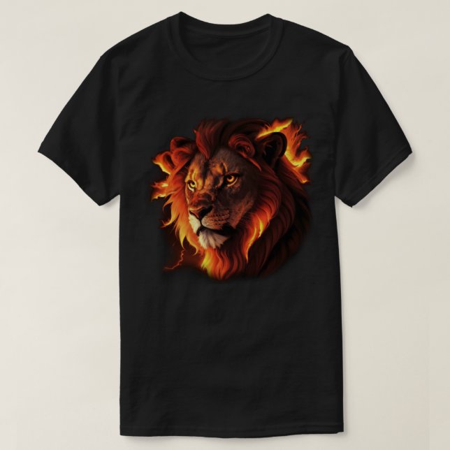 Camiseta Fire Lyon (Frente do Design)