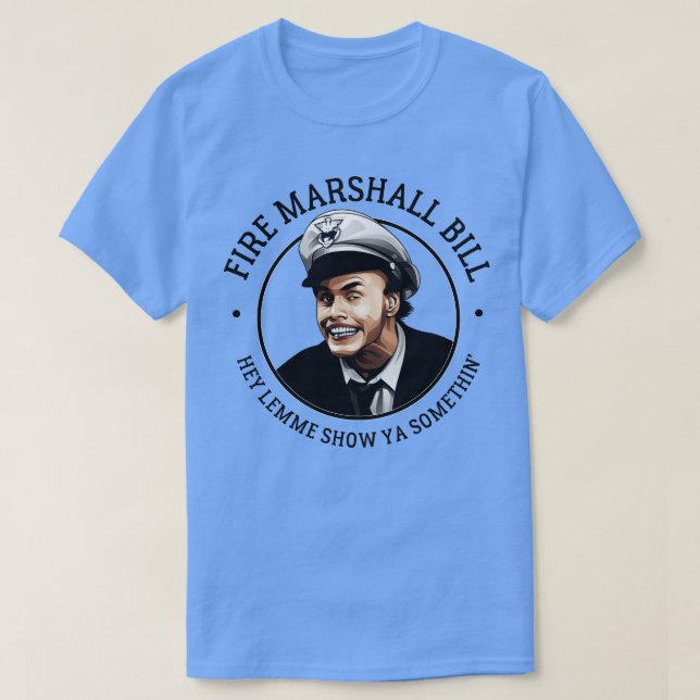 Camiseta Fire Marshall Bill (Frente do Design)