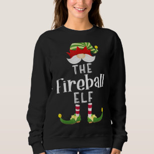 Camiseta Fireball Elf Group Christmas Funny Pajama P Y