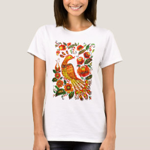 Camiseta Firebird do ucraniano de Petrykivka