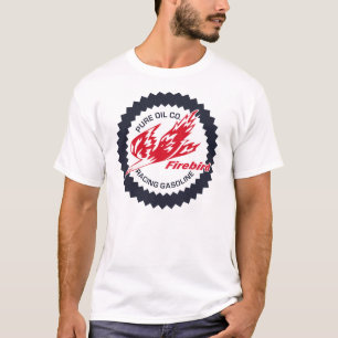 Camiseta Firebird puro que compete o sinal do vintage da