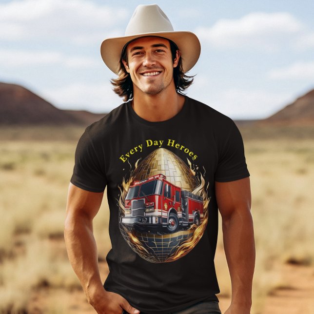 Camiseta Firecaminhão Disco Ball (Criador carregado)