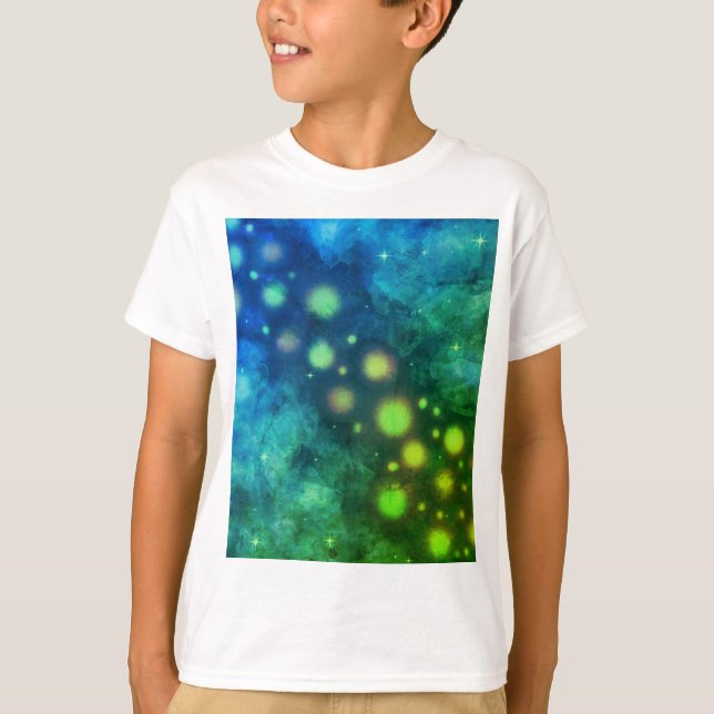 Camiseta Firefly Galaxy Green (Frente)