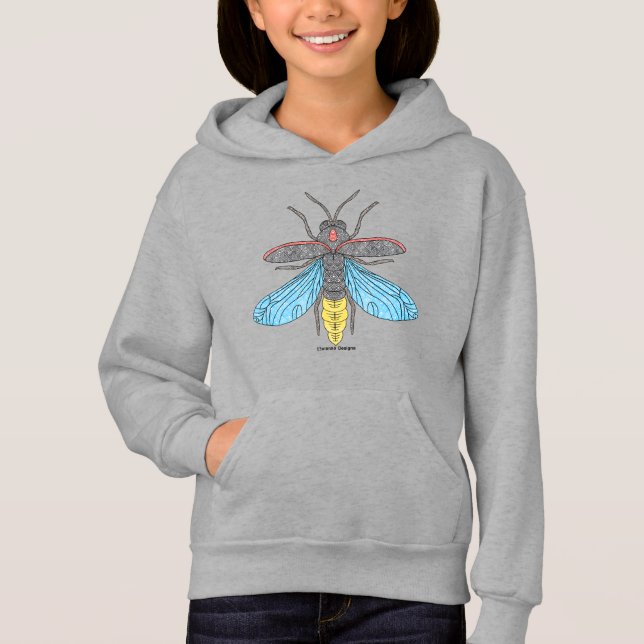 Camiseta Firefly (vívido) - Moletom de Menina (Frente)