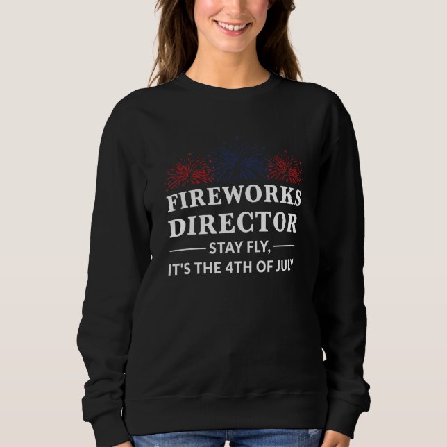 Camiseta Fireworks Diretor 4 de julho América (Frente)