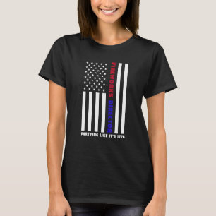 Camiseta Fireworks Diretor Partying Like It's 1776 Usa