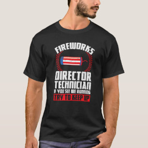 Camiseta Fireworks Diretor Technician Se Você Vê A América
