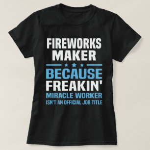 Camiseta Fireworks Maker