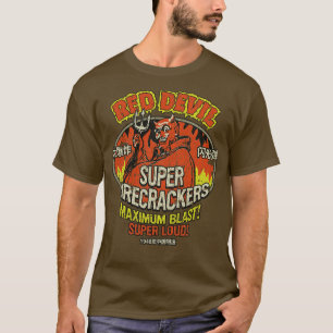 Camiseta Fireworks TShirtRed Devil Super Firecrackers 98 TS