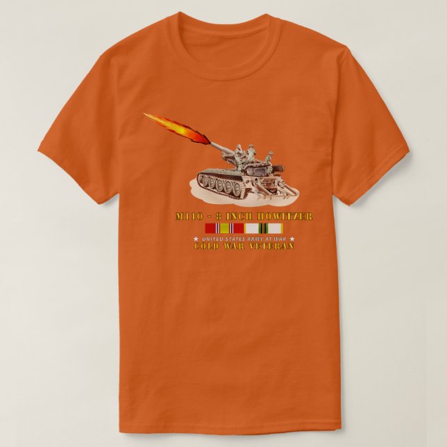 Camiseta Firmagem da tripulação M110 de 8 polegadas com VPC (Frente do Design)