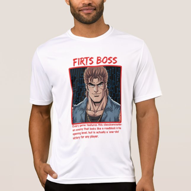 Camiseta First Boss  (Frente)
