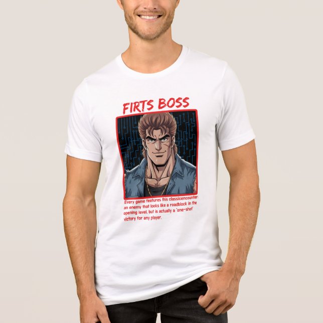 Camiseta First Boss  (Frente)