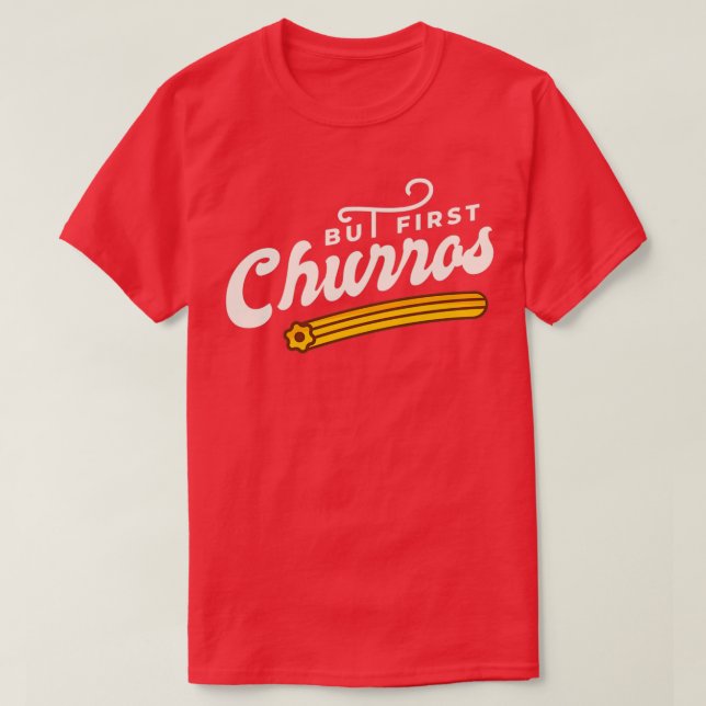 CAMISETA FIRST CHURROS  (Frente do Design)
