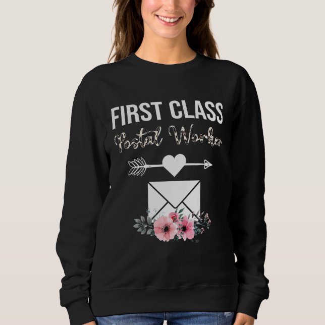 Camiseta First Class Mail Lady Costume Postal Worker Gift G (Frente)