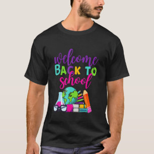 Camiseta First Day Of School Teacher Welcome Back To School