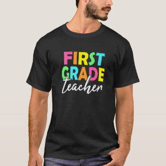 Camiseta First Grade Teacher  Back To School 1st Grade Teac