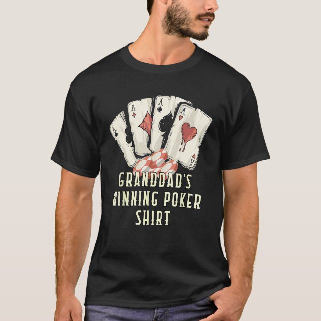Camiseta First I Poker then I Poke Her Card Game Couples Po (Frente)