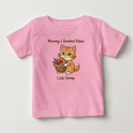 Camiseta First Mother's Day Ginger Cat: Baby Bodysuit