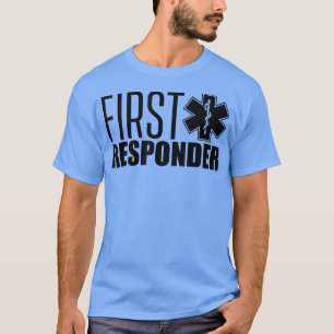 Camiseta First responder Emergency Paramedic EMT Aid Helper