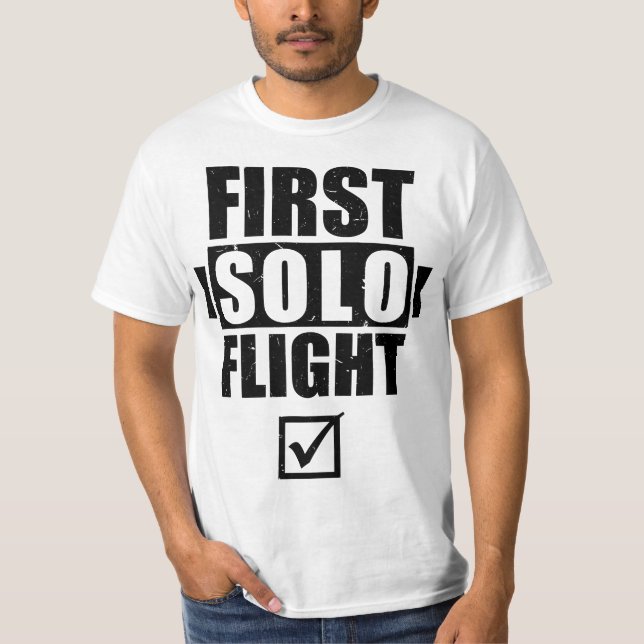 Camiseta First Solo Flight (Frente)