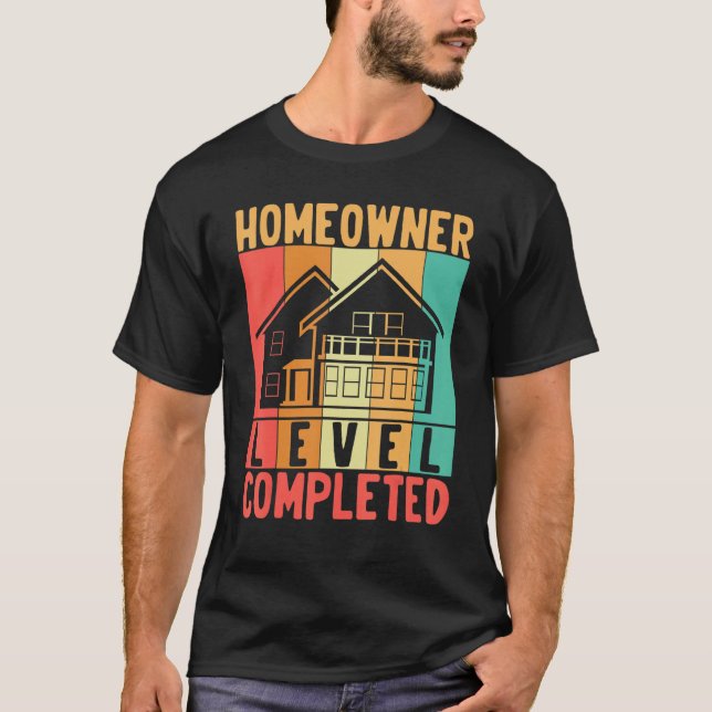 Camiseta First Time Homeowner Gamer For Moving Announcement (Frente)