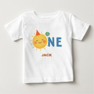Camiseta First Trip Around the Sun Personalized Kids Shirt 