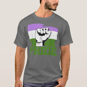 Camiseta Fis do Orgulho do Orgulho do Sinalizador LGBTQ