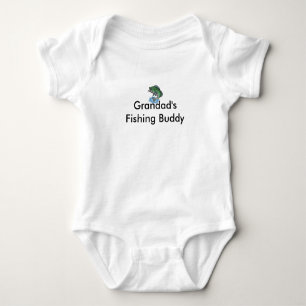 Camiseta fish_cartoon, amigo da pesca do Grandad