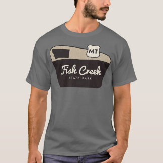 Camiseta Fish Creek State Park Montana - Sinal de boas-vind