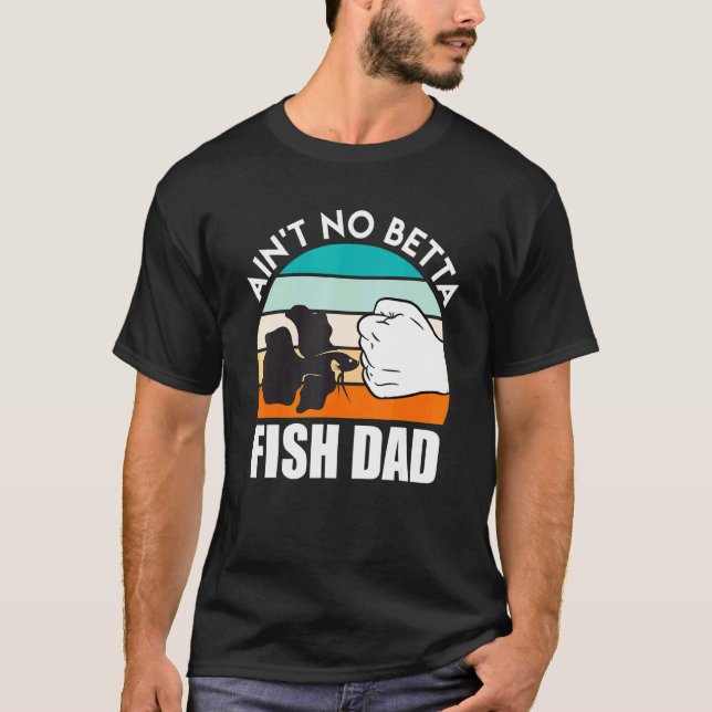 Camiseta Fish Dad Betta Fish 1 (Frente)