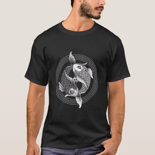Camiseta Fish Koi Nishikigoi - Vida marinha (Frente)