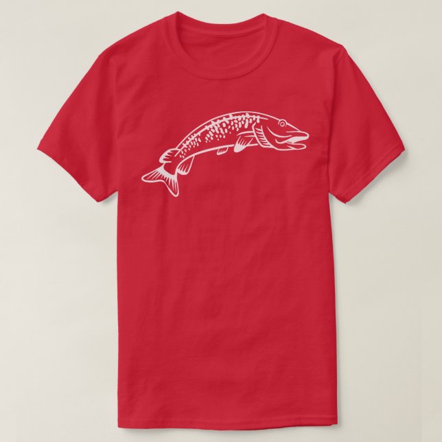 Camiseta Fish Muskie (Frente do Design)