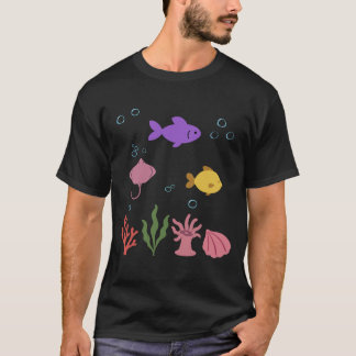 Camiseta Fish Underwater Kids Ray Ocean World
