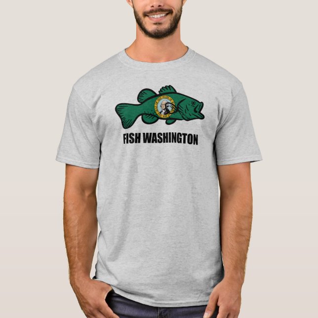 Camiseta Fish Washington (Frente)