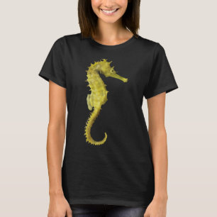 Camiseta Fish Yellow Seacavalo Hippocampus Kudo