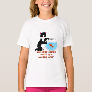 Camiseta Fishbowl Cat