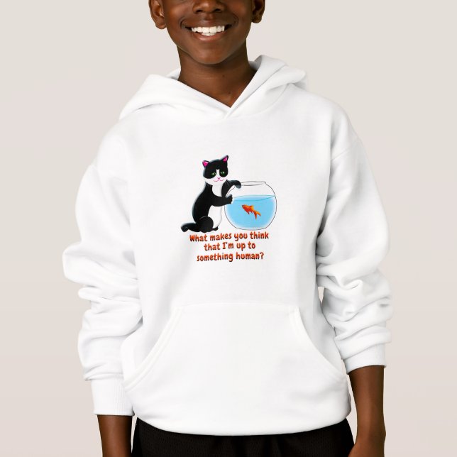 Camiseta Fishbowl Cat (Frente)