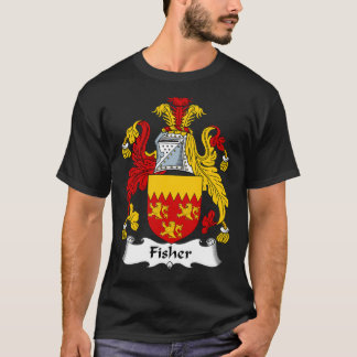 Camiseta Fisher Coat of Arms Family Crest