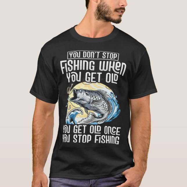 Camiseta Fisher Get Back All The Money I d Spend It On Fish (Frente)