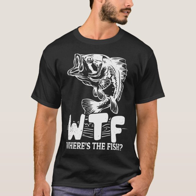 Camiseta Fishermen Where's The Fish (Frente)