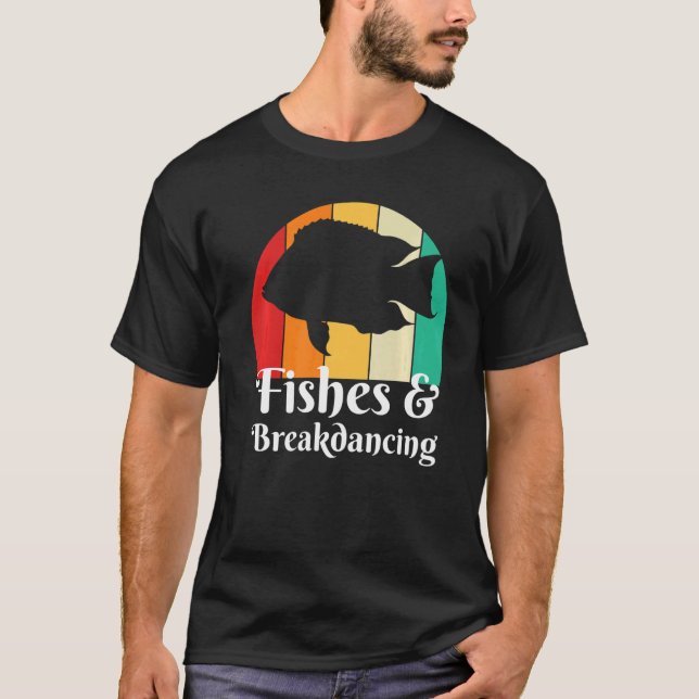 Camiseta Fishes And Breakdancing   (Frente)