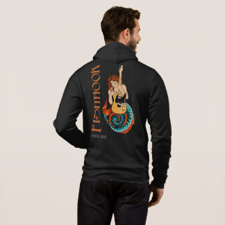 Camiseta Fishhook Hoodie Sereia nas costas