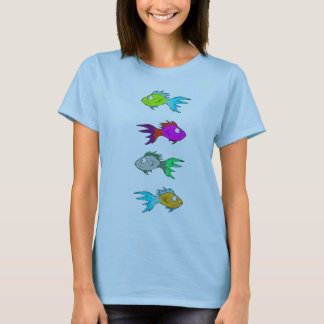 Camiseta Fishies de néon