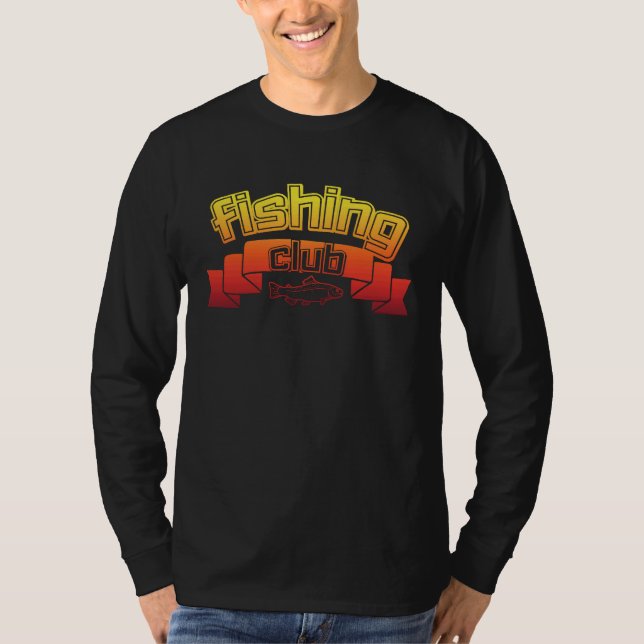 Camiseta Fishing Club Fishing Time Fisherman Outfit (Frente)