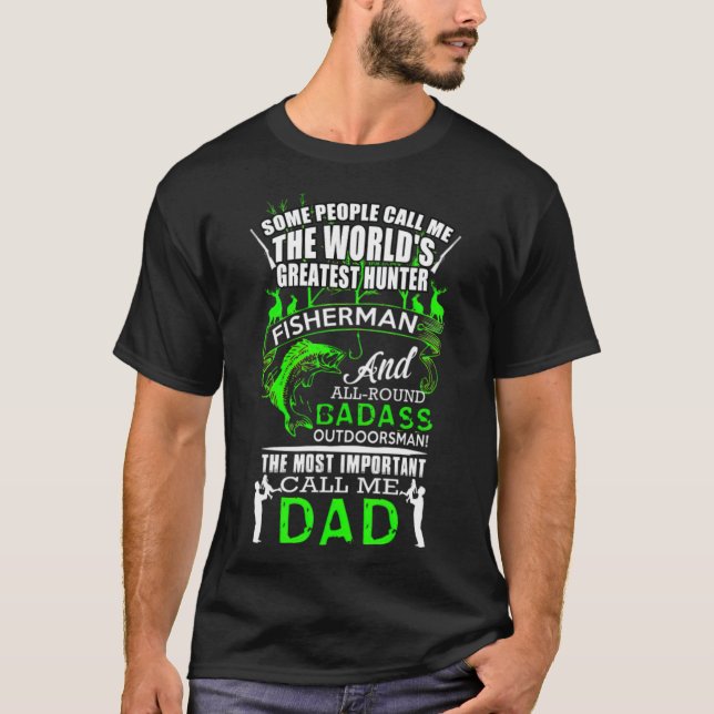 Camiseta Fishing Dad (9) love  (Frente)