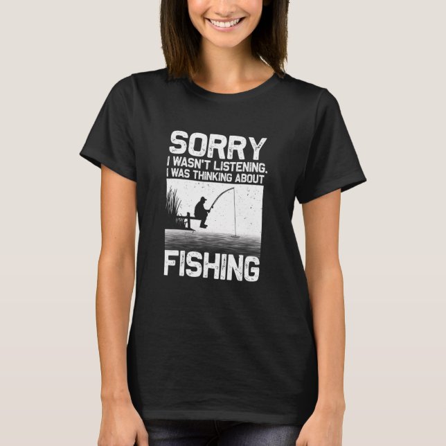 Camiseta Fishing For Men Women Trout Bass Fisherman Vacatio (Frente)