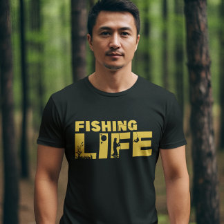 Camiseta Fishing Life Funny Fishing