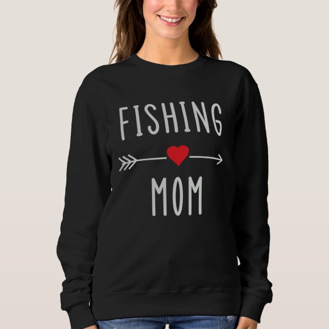 Camiseta Fishing Mom  Fisherwoman Mom Fishing  Mother s Day (Frente)