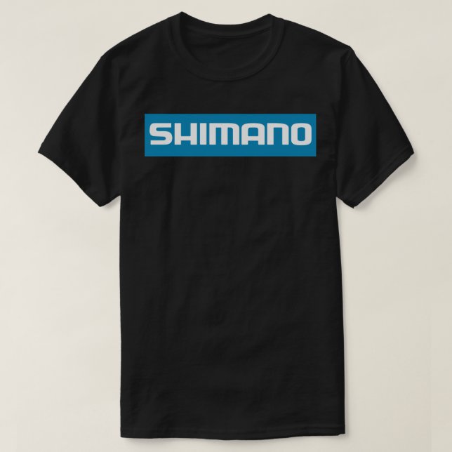 Camiseta FISHING-SHIMANO LOGO Sticker  (Frente do Design)
