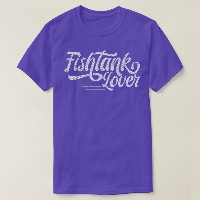 Camiseta Fishtank Lover 2 (Frente do Design)